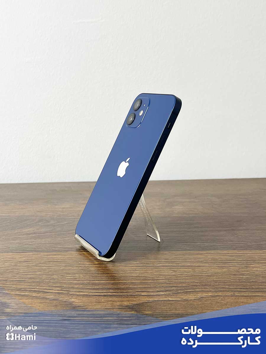 موبایل دست دوم اپل مدل iPhone 12 Blue 128GB