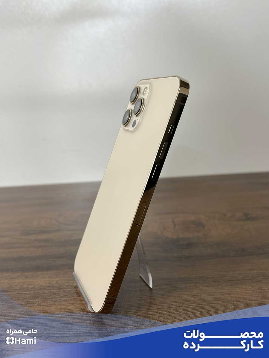 موبایل دست دوم اپل مدل iphone 12 Pro Max Gold 256GB