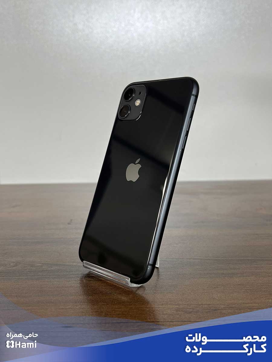 موبایل دست دوم اپل مدل iphone 11 Black 128GB